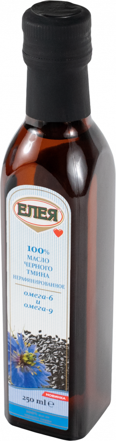 Черный тмин «ЕЛЕЯ» холодного отжима нерафинированное,